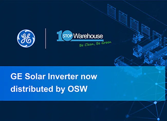 GE Solar Inverter ve One Stop Warehouse, Avustralya güneş enerjisi pazarına yüksek katma değer getirecek bir stratejik ortaklığı duyurdu